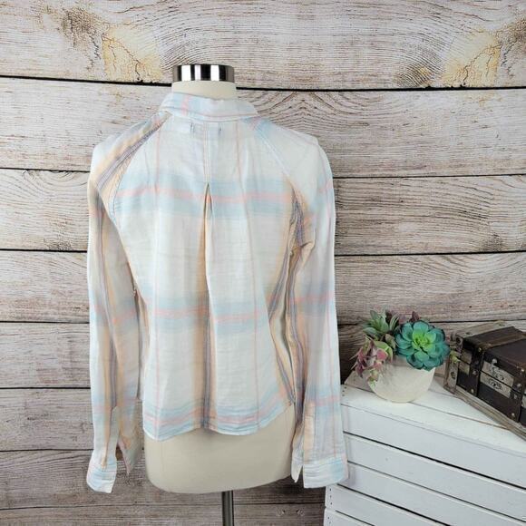 Urban Outfitters BDG‎ Pastel Button Down Top Small - Picture 3 of 7